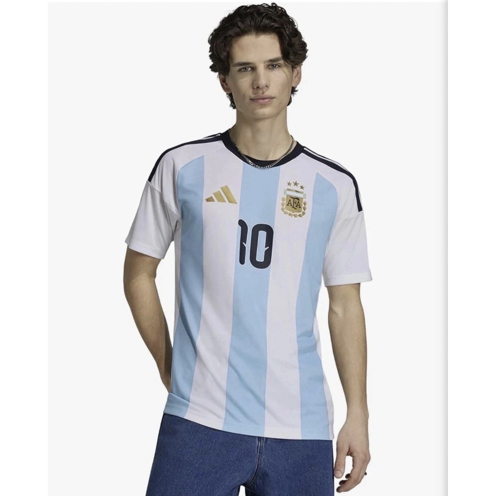 Adidas Argentina Messi World Cup 2026 Fan Jersey Men's Size Large